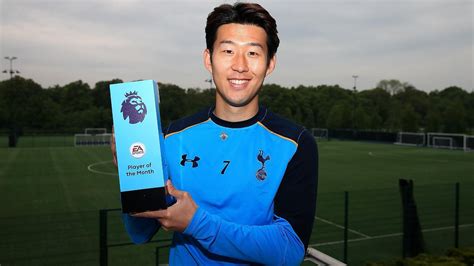 Heung-Min Son is the FIFA 17 Premier League Player of the month
