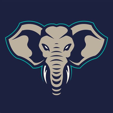 Elephant Mascot Vector Icon 334084 Vector Art At Vecteezy