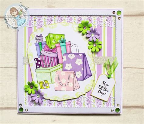 2018 Release 8 Shop Till You Drop Using Our New Shopping Digi Stamp