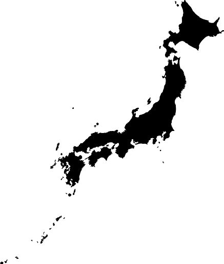 Download For Free Japan Vector Map Svg