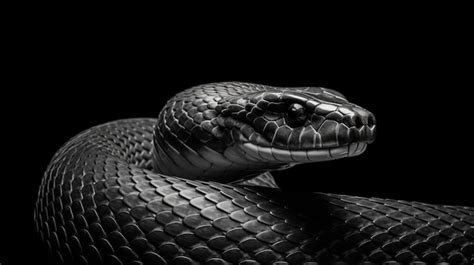 Black Mamba Snake Hd Fond D écran Stock Image Photo Premium