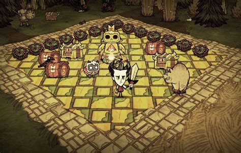 Cult Of The Lamb Celebrates Its Anniversary With Don T Starve Together Crossover