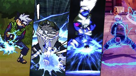 Evolution Of Kakashis Lightning Blade In Games 2003 2020 Youtube