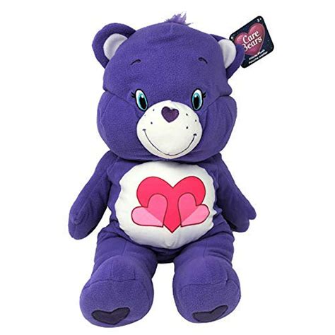 Care Bears 24 Plush Stuffed Animal Harmony Bear Purple Walmart