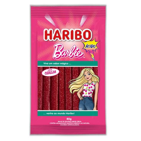 Balla Sticks Barbie Cido Cereja Haribo G Submarino