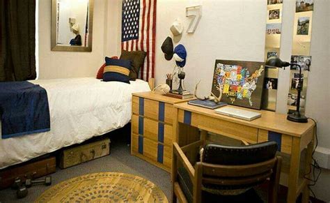 The floor is going to be old. 10 Guys Dorm Room Decor Ideas - Society19