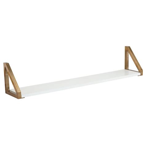 ( 3.0 ) stars out of 5 stars 1 ratings , based on 1 reviews Gold Standard Wall Shelf | The Land of Nod