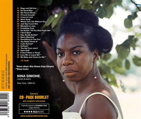 Nina Simone Forbidden Fruit Nina Simone Sings Ellington Cd Opus3a