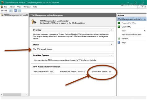 How To Check If Your Pc Has Tpm 2 0 For Windows 11 Groovenews