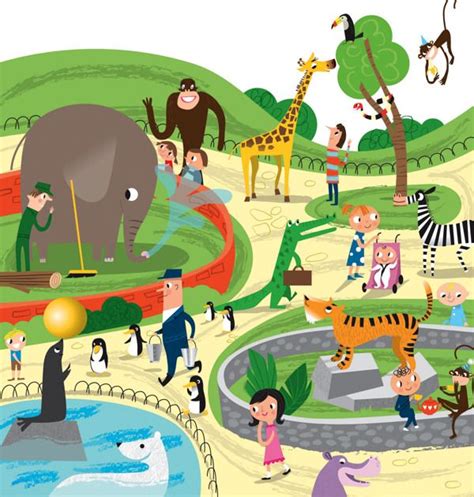 Zoo Drawing For Kids At Getdrawings Free Download