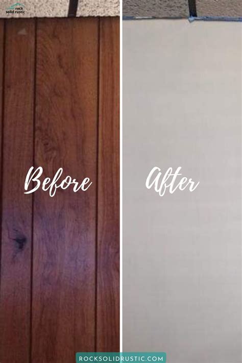 Painting Over Paneling Cover Wood Paneling Wall Paneling Makeover