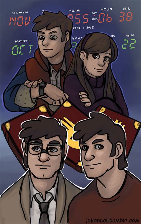 Back To The Future Au By Tenshi Inverse On Deviantart