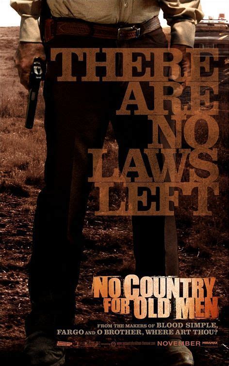 No Country For Old Men Poster The Coen Brothers Photo 9945887 Fanpop