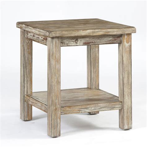 Rustic Accents Chairside End Table Bisque Signature Design By Ashley