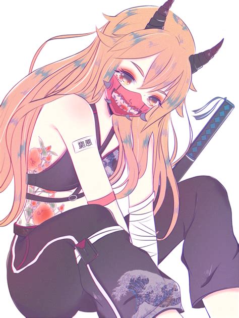 While this one isn't another 'transported to another world' anime, it's definitely of a similar vein with magic, levels, etc. Girl with oni mask Credit to @yacilart Another great art ...