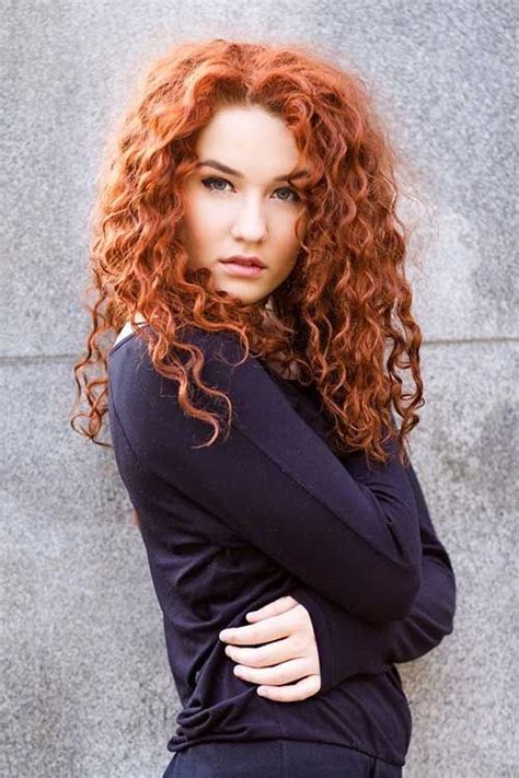 Hairstyles For Curly Ginger Hair Beautifully Curly Hair