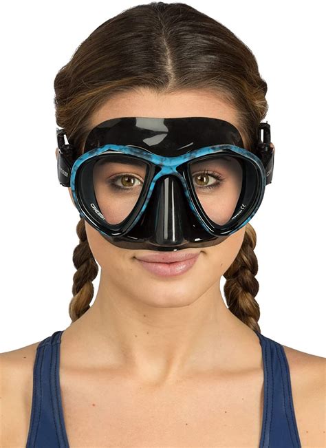 Scuba Girl With Cressi Mask