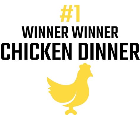 Winner Winner Chicken Dinner By Ouldys Redbubble