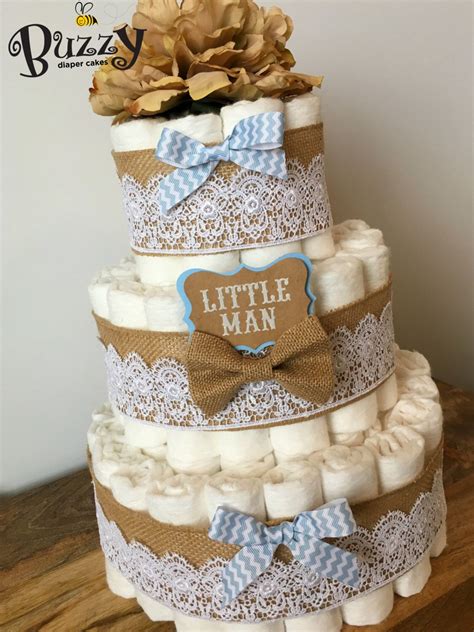 How To Make Baby Shower Diaper Cakes For Boys Diaper Cake Baby Shower