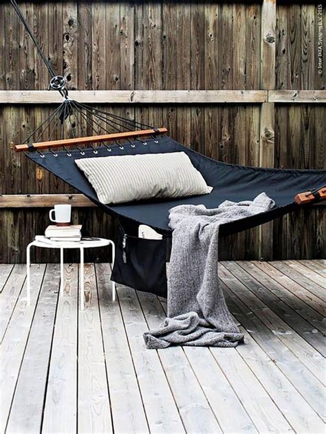 The hammock gently rocks you into a state of harmony and relaxation. Image result for ikea hangmat | Backyard hammock, Home, Outdoor hammock