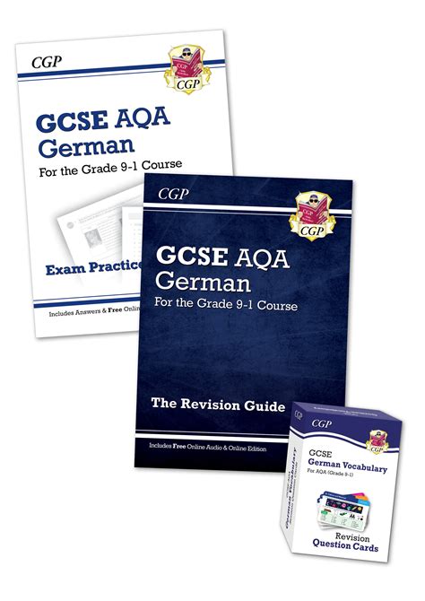 Gcse Essentials Bundle Aqa German Cgp Books