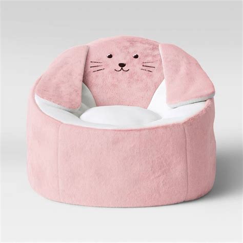 Most of our bean bag covers can be used indoors or outdoors which is perfect for anyone who wants casual comfort without having to set up. Kids' Character Bean Bag Chair Bunny Pink - Pillowfort ...