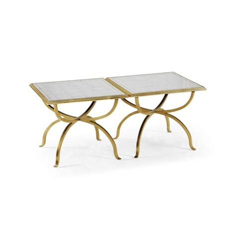 Luxe Coffee Table Contemporary Set Of 2 Jonathan Charles