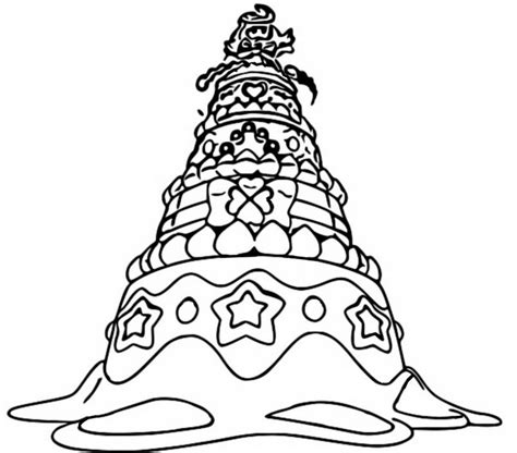 Coloring page Gigantamax Pokémon : Gigantamax Alcremie 8