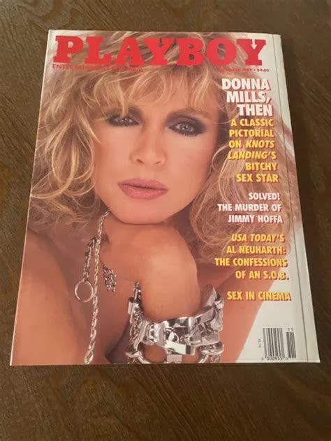 Playboy Magazine November Donna Mills Renee Tennison Picclick
