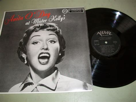 Anita Oday At Mister Kellys Verve 2550 Re Issue Jazz Record Lp
