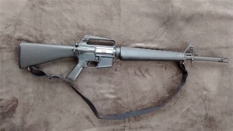 Colt Semi Auto Ar15 M16a1 Battle Rifle Retro 556mm Nato For Sale