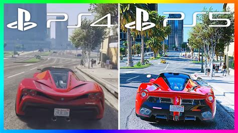 Gta 5 Expanded And Enhanced 4k On Ps5 Vs Ps4 Comparing Current Gen Vs