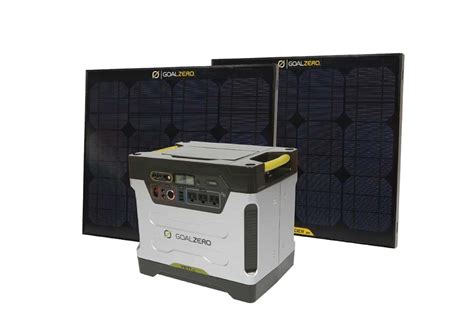 Goal Zero Yeti 1250 Solar Generator W Two 30w Solar Panels Best