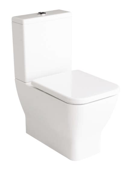 Swiss Madison Carre 1 Piece Gpf Dual Flush Square Toilet In White Seat