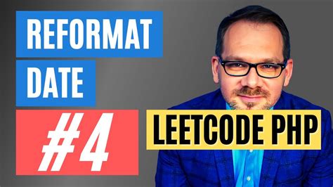 Reformat Date Leetcode 4 Php Youtube