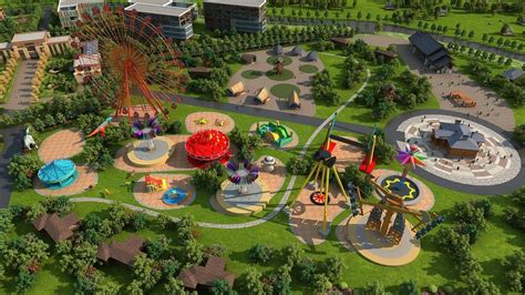 Amusement Park5 3d Cgtrader