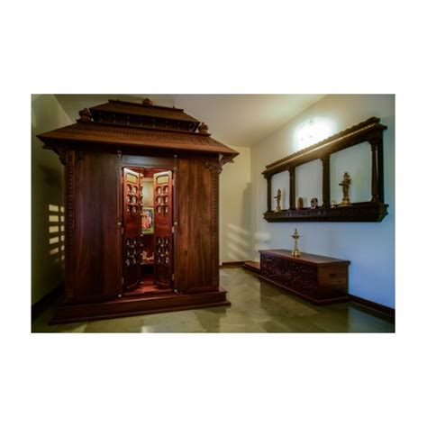 Kerala Style Pooja Room Interior Design