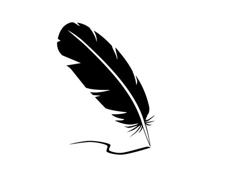 Feather Quill Svg Quill Svg Inkwell Pen Writing Old Etsy