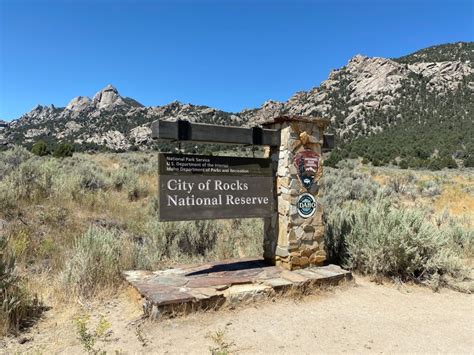 City Of Rocks National Reserve And State Park In Idaho
