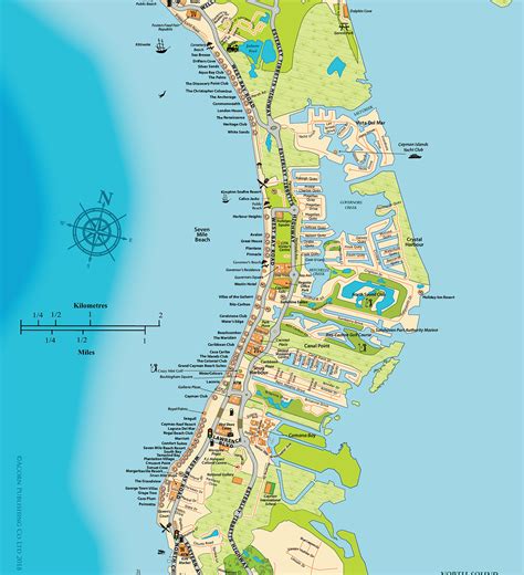 Cayman Islands Maps & Area Maps of Grand Cayman | Explore ...