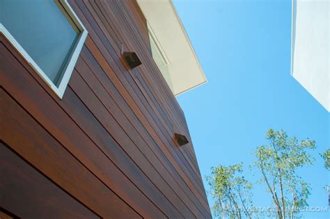 Easily refresh the look of your home with new siding. Ipe Shiplap Siding Encino, CA - Contemporary - Exterior ...