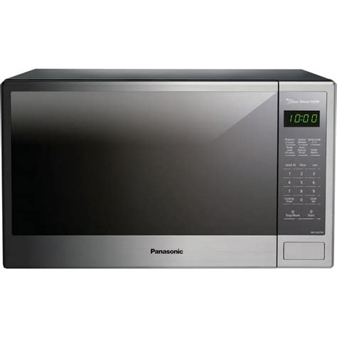 Panasonic Genius Sensor 13 Cu Ft 1100w Countertop Microwave Oven In