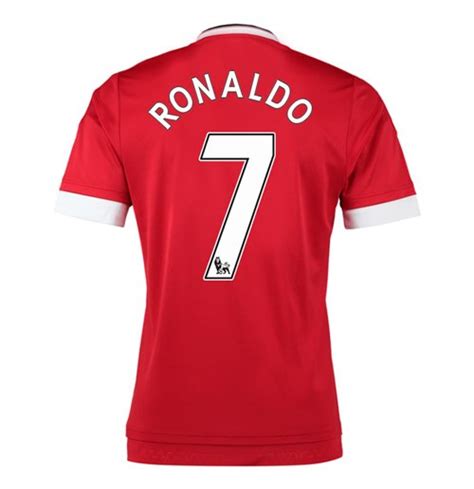 Buy Official 2015 16 Man United Home Shirt Ronaldo 7