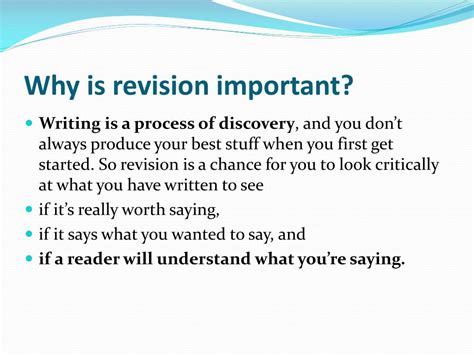 Ppt Revising Drafts Powerpoint Presentation Free Download Id6487184