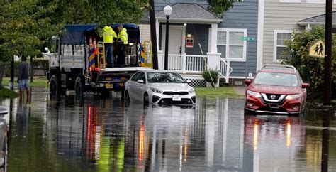 Heavy Rains Flood Asbury Park Neptune Deal And Ocean Township