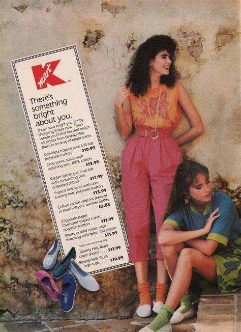 Kmart Ad From The May 1991 Issue Of Sassy 2 Of 4 Knitted Top Outfit