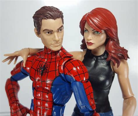 Marvel Legends Mary Jane Spider Man Two Pack In Hand Photos Marvel