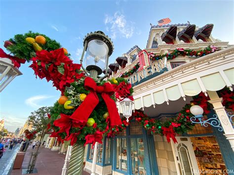Christmas Decorations Arrive on Main Street USA