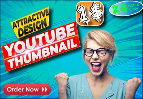 I Will Design 3 Viral And Eye Catching Youtube Thumbnails Less Than 24