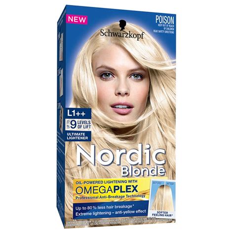 In contrast to the cool platinum blonde, scandi blonde hair dye has warmer undertones and often comes along with carefully placed highlights. Schwarzkopf Nordic Blonde Ultimate Lightener L1++ Review ...
